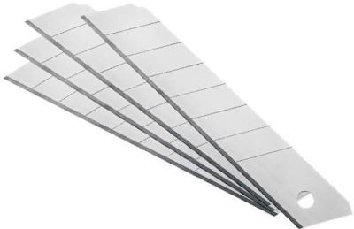 dinojames Blade 18mm for Paper Cutter Metal Grip Hand-held Paper Cutter(Set Of 100, steel)