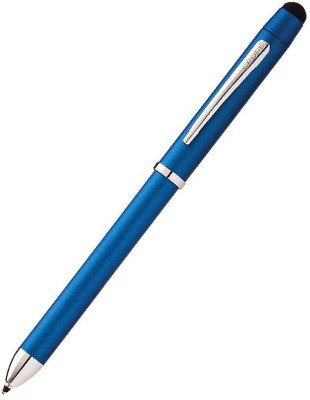 CROSS TECH3+ METALLIC BLUE MULTIFUNCTION BP Ball Pen(Ink Color - Black)