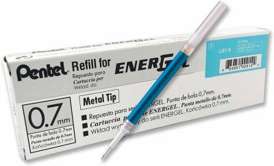 PENTEL Pentel Energel Refill 0.7MM Gel Pen Refill(Pack of 20, Ink Color - Sky Blue)