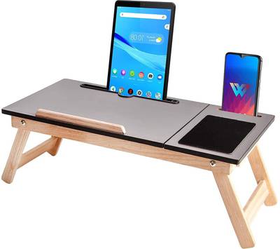 Nsf wood portable laptop hot sale table