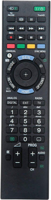 Kishore Traders Compatible Remote Control For  Bravia LCD LED TV RM-GD032 RM-GD023 KDL40NX650 KDL32EX650 Sony Remote Controller(Black)