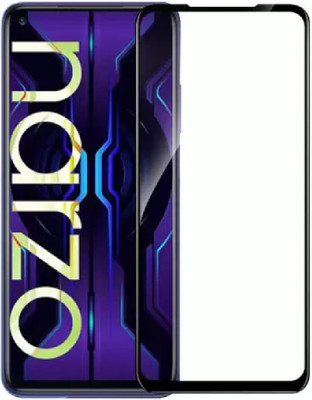 ISAAK Edge To Edge Tempered Glass for Realme Narzo 30 Pro(Pack of 1)