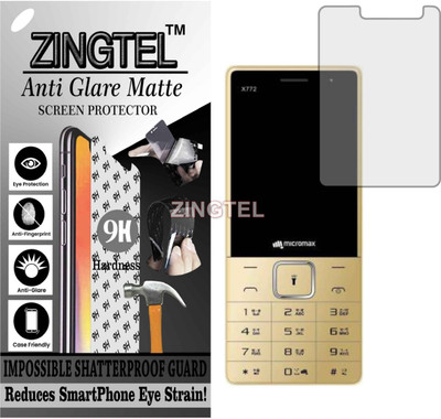 ZINGTEL Impossible Screen Guard for MICROMAX X 772 (Shatterproof Matte)(Pack of 1)