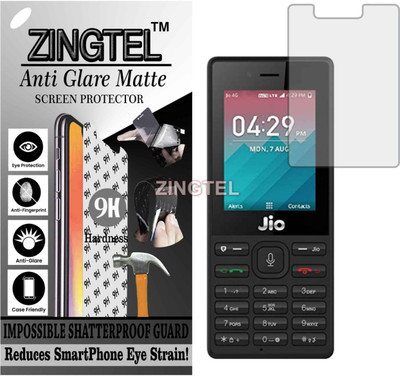 ZINGTEL Impossible Screen Guard for JIO LYF F50 (Shatterproof Matte)(Pack of 1)