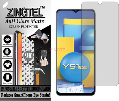 ZINGTEL Impossible Screen Guard for VIVO Y51 (Shatterproof Matte)(Pack of 1)