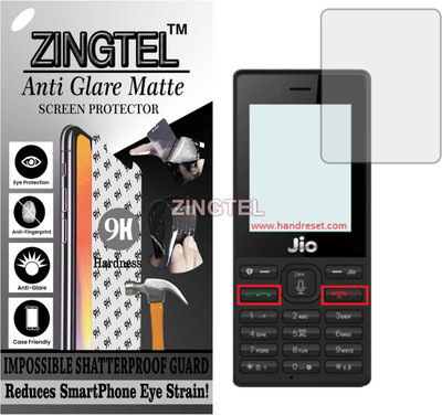 ZINGTEL Impossible Screen Guard for JIO LYF F41 (Shatterproof Matte)(Pack of 1)