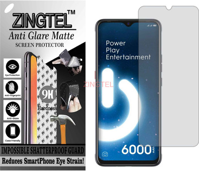 ZINGTEL Impossible Screen Guard for TECNO SPARK LC8 (Shatterproof Matte)(Pack of 1)
