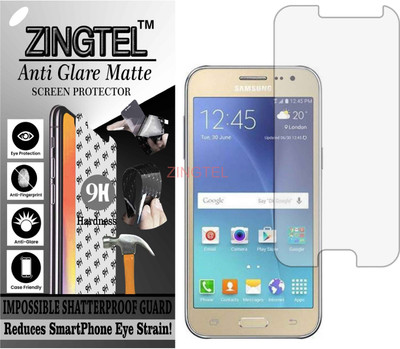 ZINGTEL Impossible Screen Guard for Samsung J2 2015 (Shatterproof Matte)(Pack of 1)