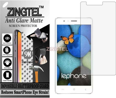 ZINGTEL Impossible Screen Guard for LEPHONE W7 (Shatterproof Matte)(Pack of 1)