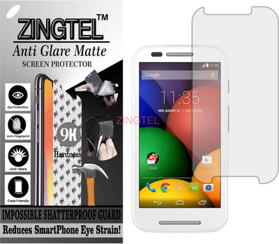 ZINGTEL Impossible Screen Guard for MOTOROLA MOTO E DUAL TV (Shatterproof Matte)(Pack of 1)