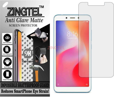 ZINGTEL Impossible Screen Guard for XIAOMI REDMI 6 (Shatterproof Matte)(Pack of 1)