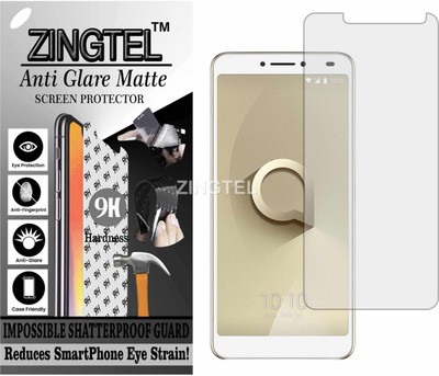 ZINGTEL Impossible Screen Guard for Alcatel 3V (Shatterproof Matte)(Pack of 1)