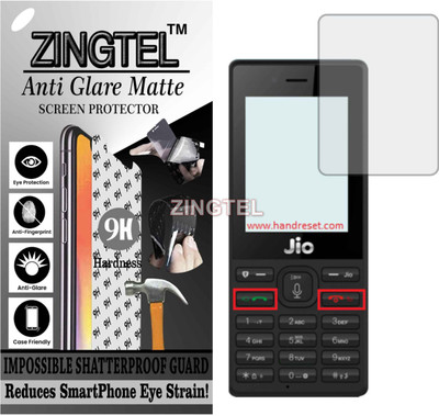 ZINGTEL Impossible Screen Guard for JIO LYF F61 (Shatterproof Matte)(Pack of 1)