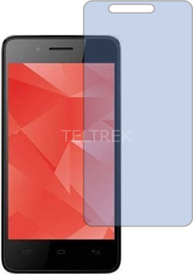 TELTREK Tempered Glass Guard for MICROMAX BHARAT 2 PLUS (Antiblue Light, Flexible)(Pack of 1)