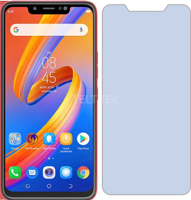 TELTREK Tempered Glass Guard for TECNO SPARK 3 ( Flexible Antiblue Light )(Pack of 1)