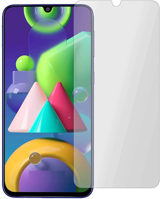 GLASS STAR Tempered Glass Guard for Samsung Galaxy M21 Matte Tempered Glass Full Screen Coverage Except Edges (Tempared Glass/Screen Protector) (NOT A TEMPARED GLASS)(Pack of 1)