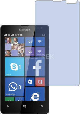 TELTREK Tempered Glass Guard for MICROSOFT LUMIA 435 (Antiblue Light, Flexible)(Pack of 1)
