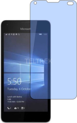 TELTREK Tempered Glass Guard for MICROSOFT LUMIA 550 (Antiblue Light, Flexible)(Pack of 1)