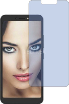 TELTREK Tempered Glass Guard for ITEL A44 AIR (Antiblue Light, Flexible)(Pack of 1)
