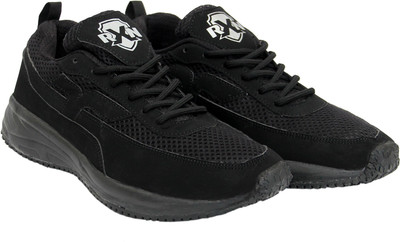 RXN JS-39 Running Shoes For Men(Black , 10)