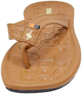 Sparx Men Flip Flops(Tan, Tan , 8)