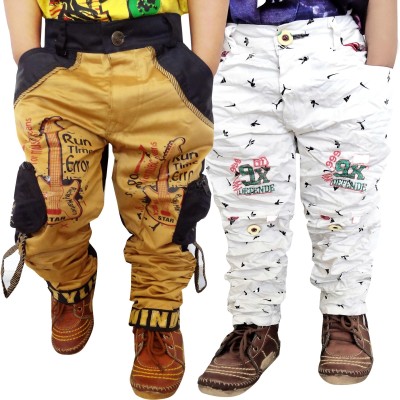 AD & AV Regular Fit Boys Multicolor Trousers