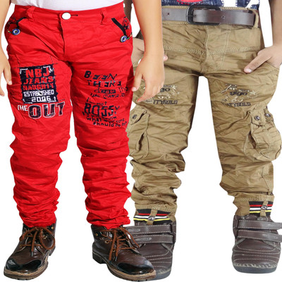 AD & AV Regular Boys Multicolor Jeans(Pack of 2)