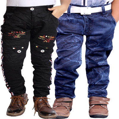 AD & AV Regular Fit Boys Multicolor Trousers