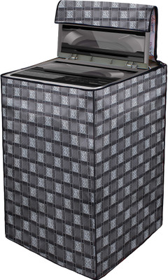 Star Weaves Top Loading Washing Machine  Cover(Width: 58 cm, Grey)