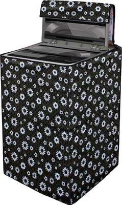 Star Weaves Top Loading Washing Machine  Cover(Width: 58 cm, Black)