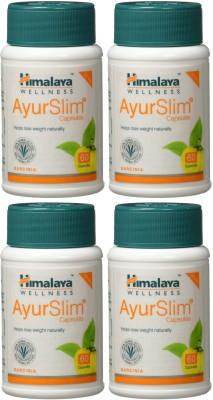 HIMALAYA Wellness AyurSlim Capsules |Weight Management| (Pack of 4, 4*60CAP)(Pack of 4)