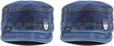 havenfort Solid Sports/Regular Cap Cap(Pack of 2)
