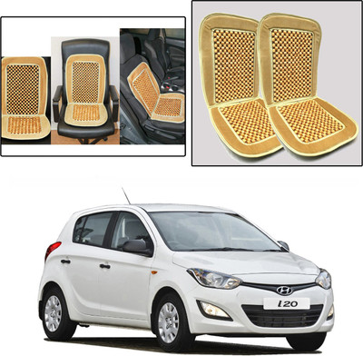 Oshotto Velvet, Wooden Car Seat Cover For Hyundai i20(NA, Split Back Seat, Without Back Seat Arm Rest, 4 Seater)