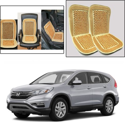 Oshotto Velvet, Wooden Car Seat Cover For Honda CR-V(NA, Split Back Seat, Without Back Seat Arm Rest, 4 Seater)