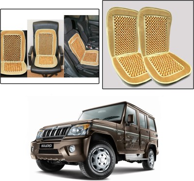 Oshotto Velvet, Wooden Car Seat Cover For Mahindra Bolero(NA, Split Back Seat, Without Back Seat Arm Rest, 4 Seater)