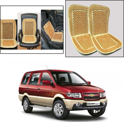 Oshotto Velvet, Wooden Car Seat Cover For Chevrolet Tavera(NA, Split Back Seat, Without Back Seat Arm Rest, 4 Seater)