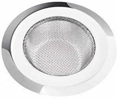 stylebeach Stainless Steel Strainer Kitchen Drain Basin Basket Filter Stopper Drainer Sink Jali Collapsible Strainer(Silver Pack of 1)