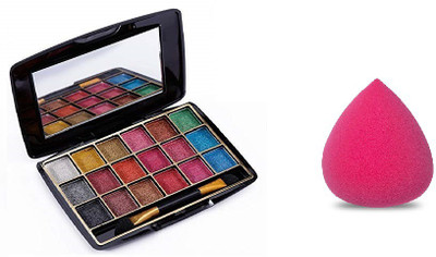 AVEU Beauty 18 Shades Eyeshadow(2 Items in the set)