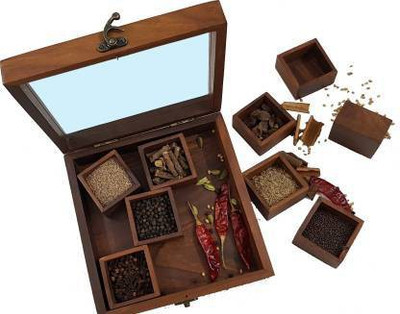 manzees Spice Set Wooden(1 Piece)