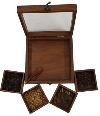 manzees Spice Set Wooden(1 Piece)
