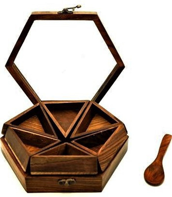 manzees Spice Set Wooden(1 Piece)