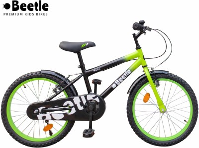 Beetle Storm 20T Kids Bike 20 T Hybrid Cycle/City Bike(Single Speed, Green)