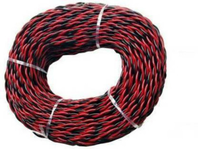 chaitanya pvc 1 sq/mm Red 72 m Wire(red, black)