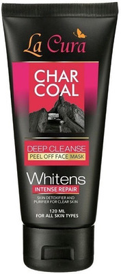 La Cura Charcoal Peel Off Face Mask(120 ml)