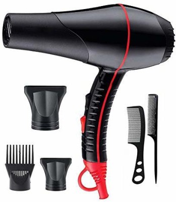 Rocklight RL-HD6005 Professional Salon Style Hair Dryer for Men and Women Hair Dryer Hair Dryer(4000 W, BLACK &RED)