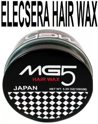 Elecsera strong hold hair wax, hair styling cream, strong hair treatment gel set of 1 Hair Wax(100 g)