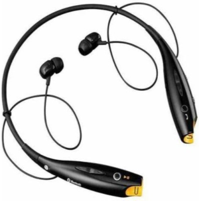 SYARA IGG_729N HBS 730 Neck Band Wireless Bluetooth Headset Bluetooth Gaming Headset(Black, In the Ear)