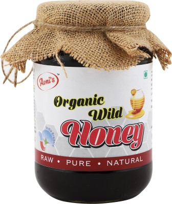 avni's Organic Wild/Forest Honey Pure,Tastier and Healthier Enhance Stamina and Regulates BP & Blood Sugar 650 Gram(650 g)