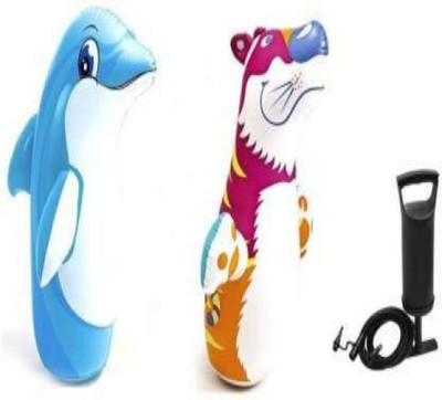 ECOM BHARAT ZZZ29 Inflatable Inflatable Toy Pump, HitMe Toys(Multicolor)