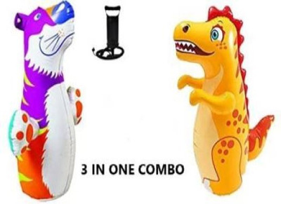 ECOM BHARAT ZZZ19 Inflatable Inflatable Toy Pump, HitMe Toys(Multicolor)